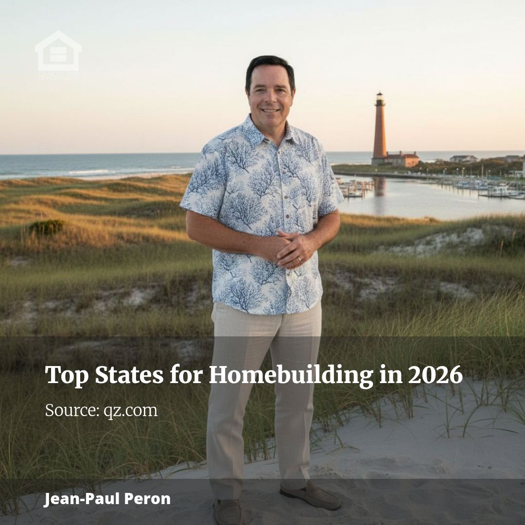 States ranked highest for homebuilding and affordability in 2026